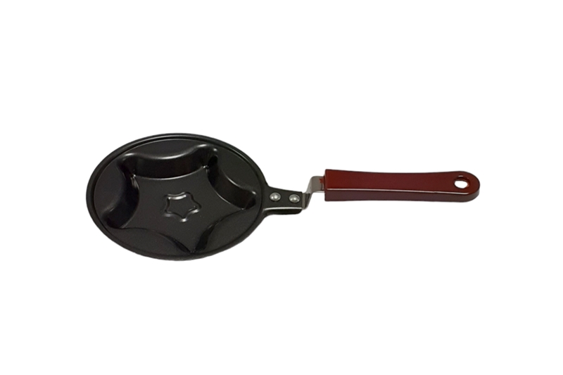 Mini serpenyő, 12 cm, csillag forma