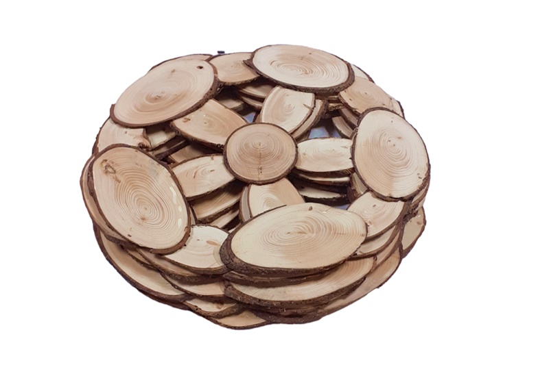 Fa alátét szett - 5 db-os, 28 cm átmérőjű
