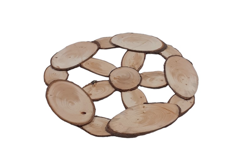 Fa alátét szett - 5 db-os, 32 cm átmérőjű - Image 3