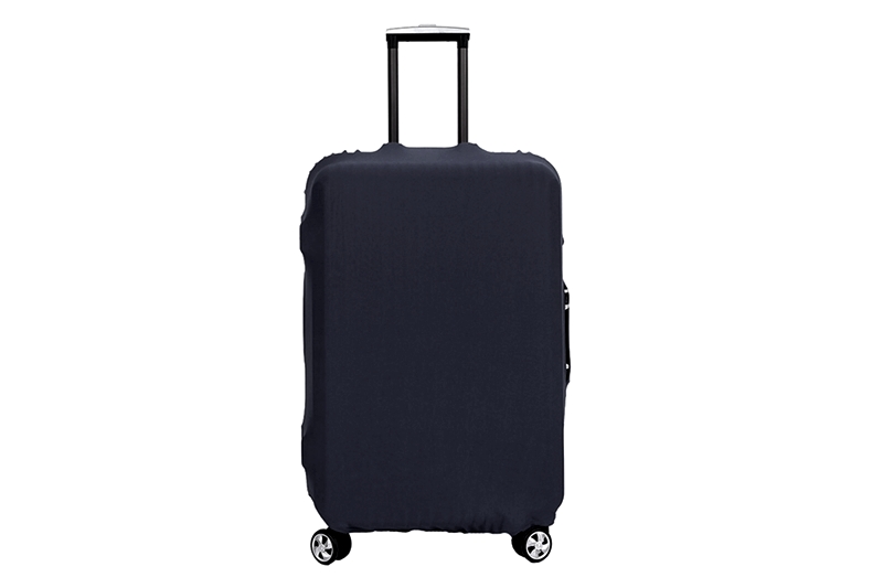 Bőröndvédő huzat, elasztikus, M méretben (fekete)