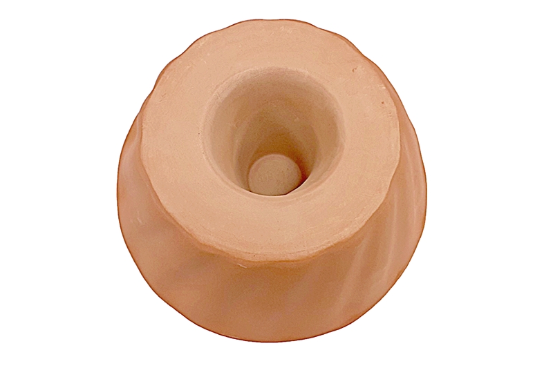 Kerámia kuglófsütő forma (kívül natúr, belül mázas) 2,5 literes - Image 3