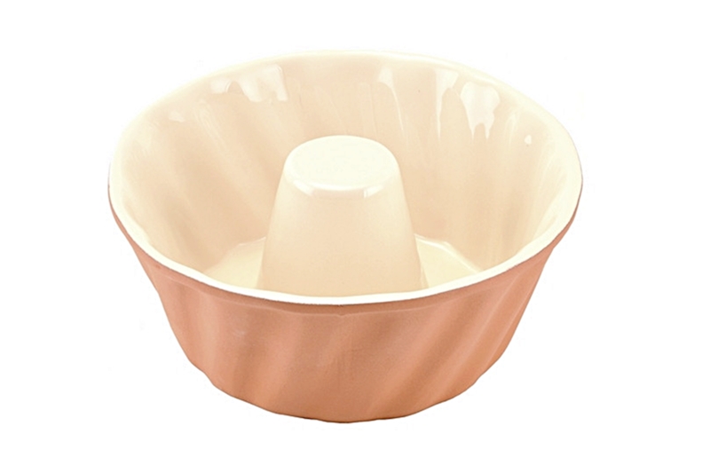 Kerámia kuglófsütő forma (kívül natúr, belül mázas) 2,5 literes - Image 2