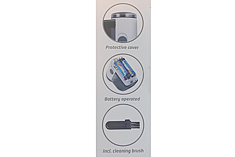 Kompakt textilborotva, boholytalanító - elemes - Image 3