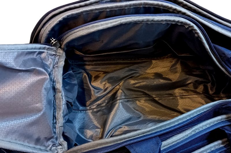 Gurulós utazótáska szett, puha falú, 3 db - kék - Image 5