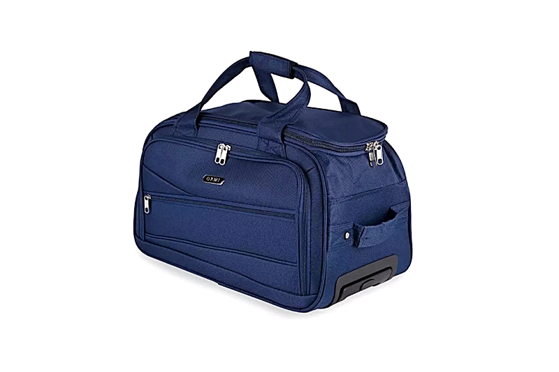 Gurulós utazótáska szett, puha falú, 3 db - kék - Image 2