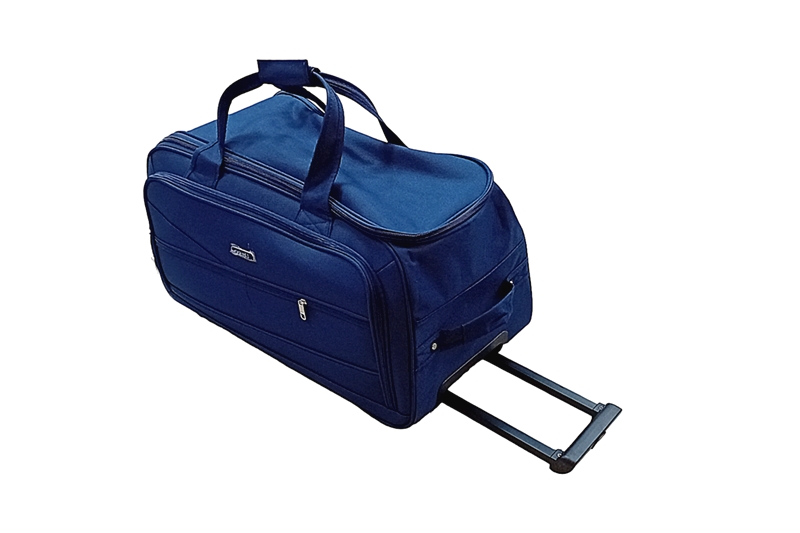 Gurulós utazótáska szett, puha falú, 3 db - kék - Image 4