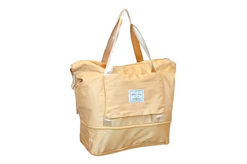 Utazótáska - összehajtható (55x30x22 cm) - arany színű - Image 3