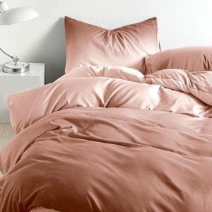 Ágyneműhuzat garnitúra - 3 részes, színátmenetes (barna-mályva)