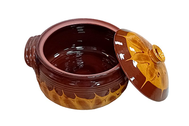 Mázas agyag káposztafőző fazék - 5 literes - Image 2