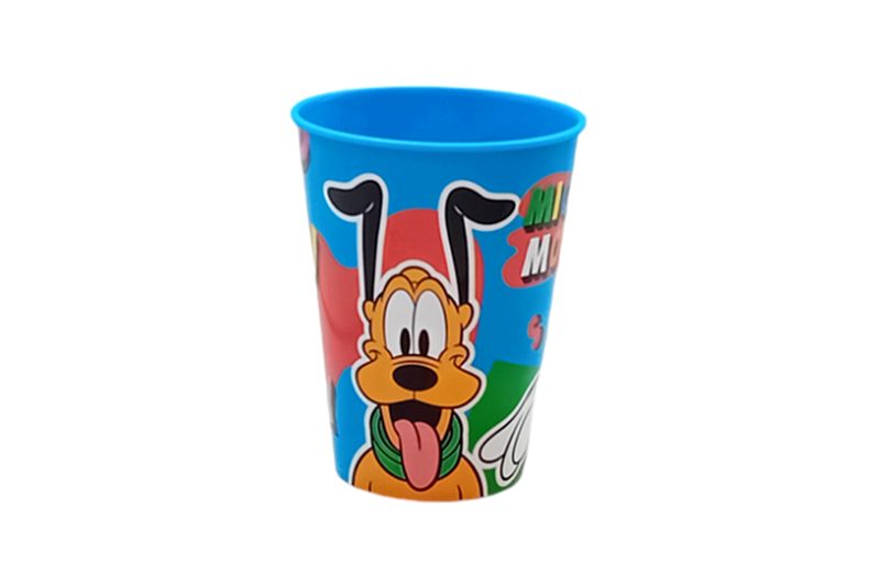 Mickey egeres mikrózható műanyag pohár - 260 ml, kék - Image 2