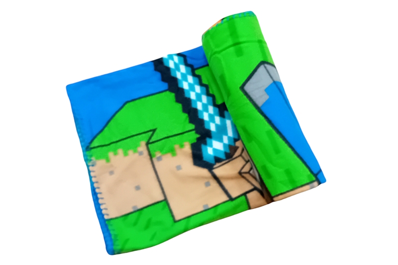 Minecraft polár takaró - 100x140 cm - Image 2