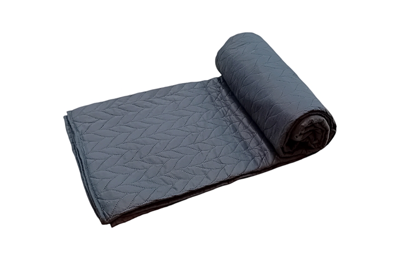 Ágytakaró, 100 % pamut - 160x245 cm, antracit szürke - Image 2