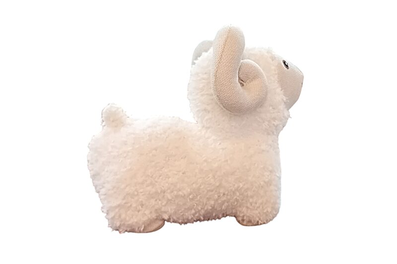 Ajtótámasz - kos (fehér) - 27x13x12 cm - Image 2