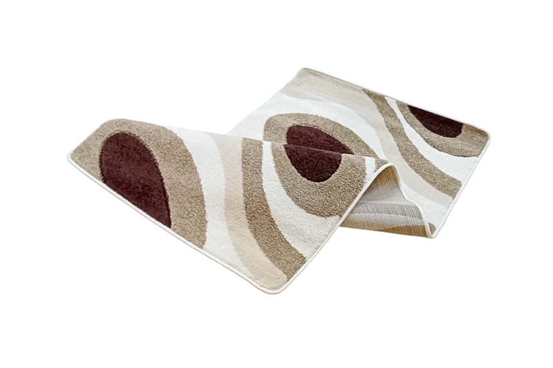 Margit szőnyeg - 80x150 cm (krém-barna) - Image 2