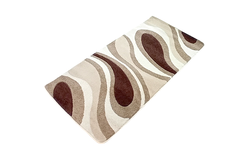 Margit szőnyeg - 80x150 cm (krém-barna)