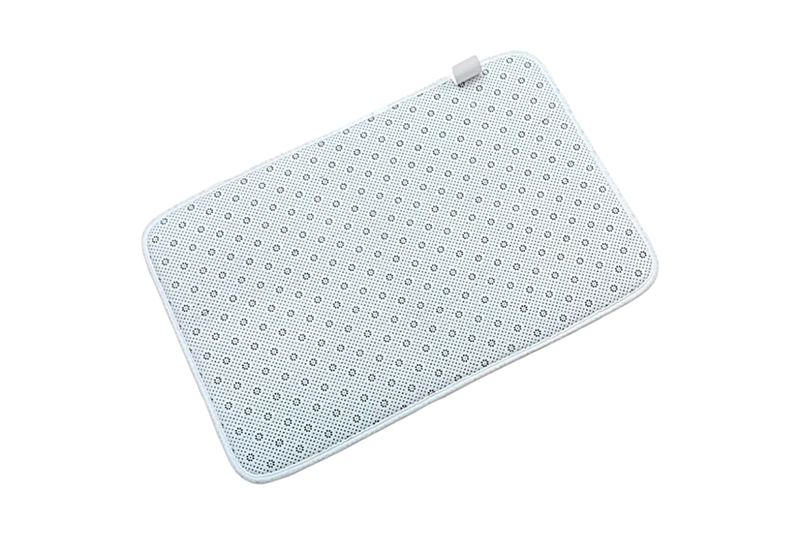 Beltéri lábtörlő - Szilaj - Éld át a kalandot - 60x40 cm, kék-fehér - Image 2