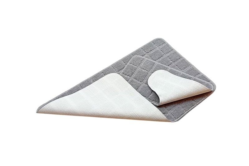 Fürdőszobai kilépő szett - 2 db-os (40x50 és 50x80 cm, szürke) - Image 2