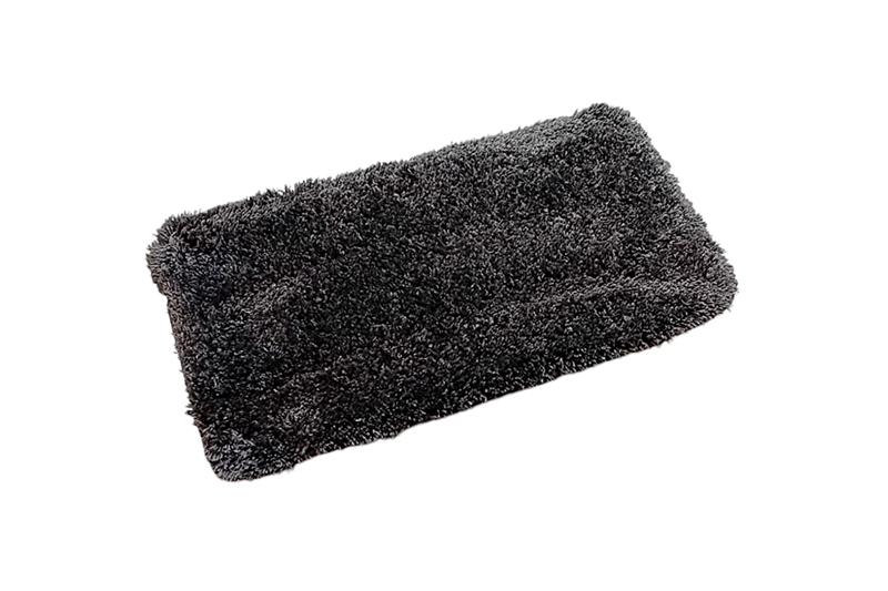Shaggy fürdőszobai kilépő - 50x80 cm - sötétszürke