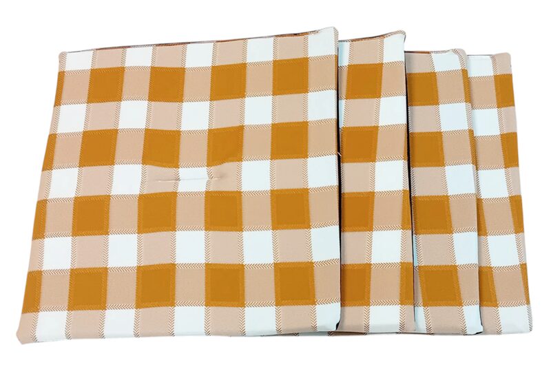 Ülőpárna, székpárna - 4 db, 37x37x1 cm