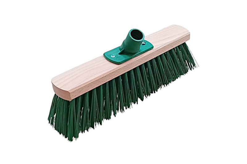 Kültéri partvis fej (fa-műanyag), 33x10 cm - zöld