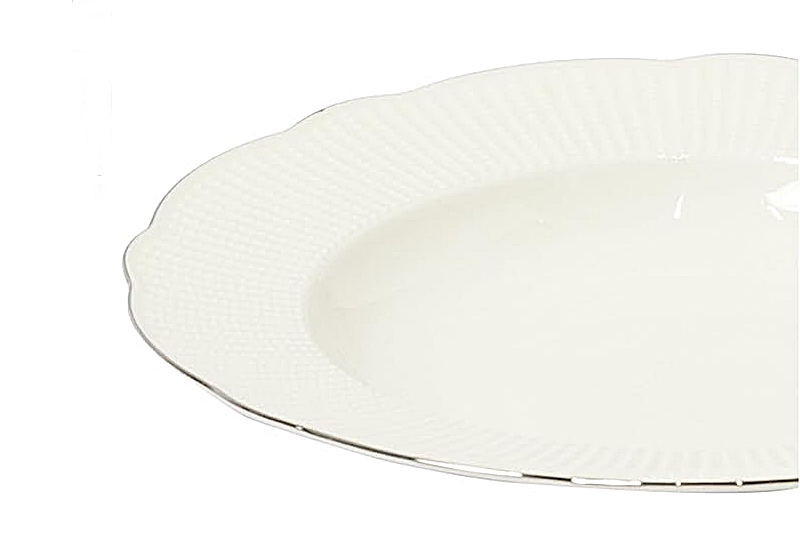 24 db-os porcelán étkészlet - fehér-arany - Image 4