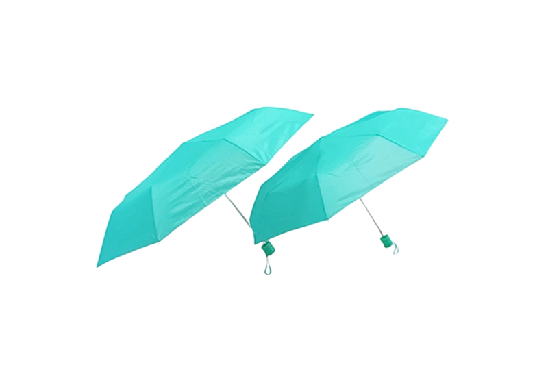 Manuális esernyő párban - összecsukható (menta zöld, egyforma)