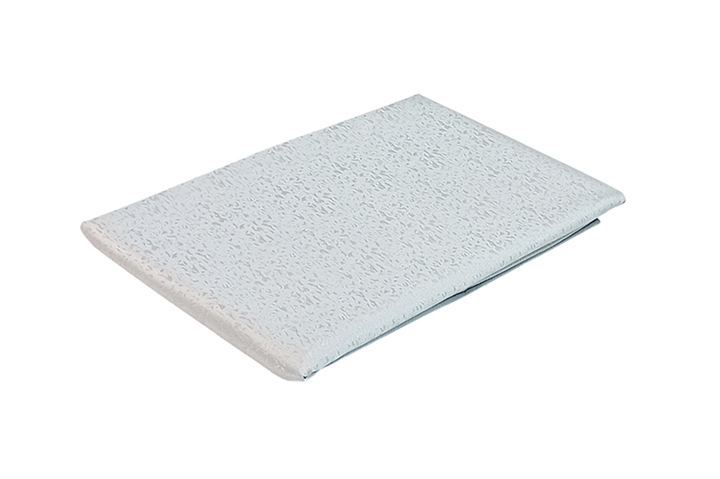 Asztalterítő - 140x160 cm, ezüstszürke, apró mintás - Image 2