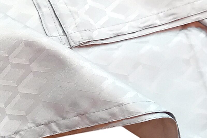 Asztalterítő - 120x180 cm, szürke, geometrikus