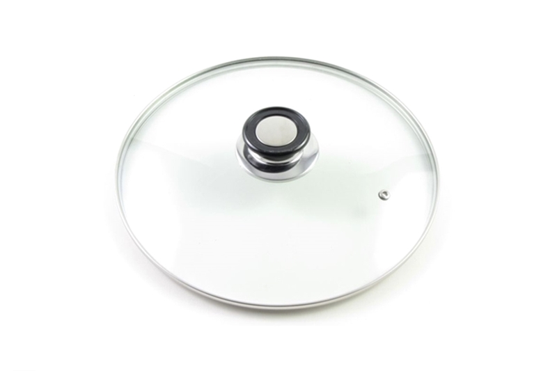 Hőálló üveg fedő, átmérője 24 cm, peremes