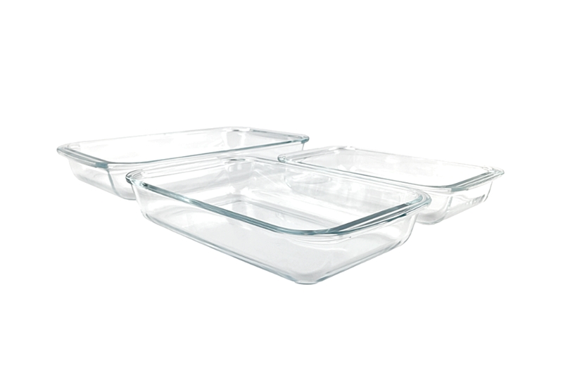 Hőálló, jénai sütőtál szett - 3 db (2,2 liter, 1,6 liter, 1 liter) - Image 3