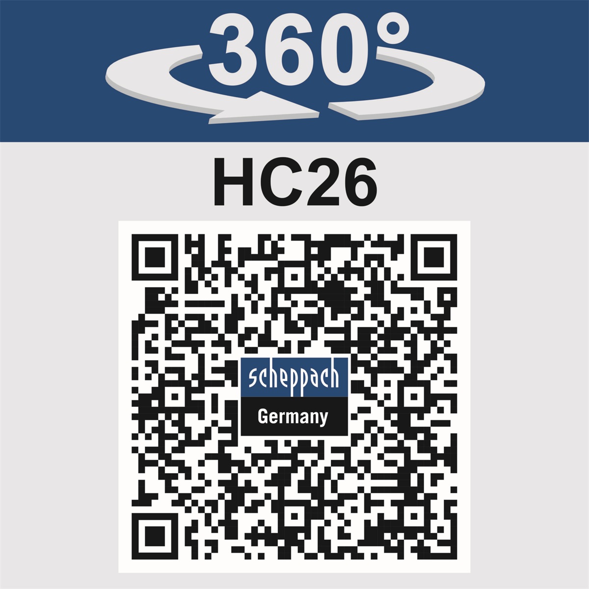 Scheppach HC 26 - olajkenésű kompresszor 24 l, 8 bar, - Image 5