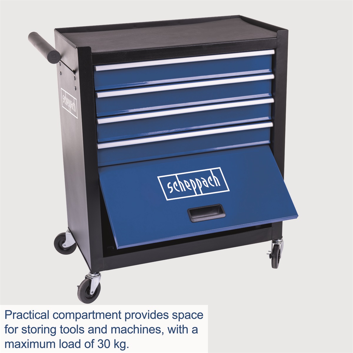 Scheppach TW - 1300 műhelykocsi 120 kg teherbírással, - Image 3