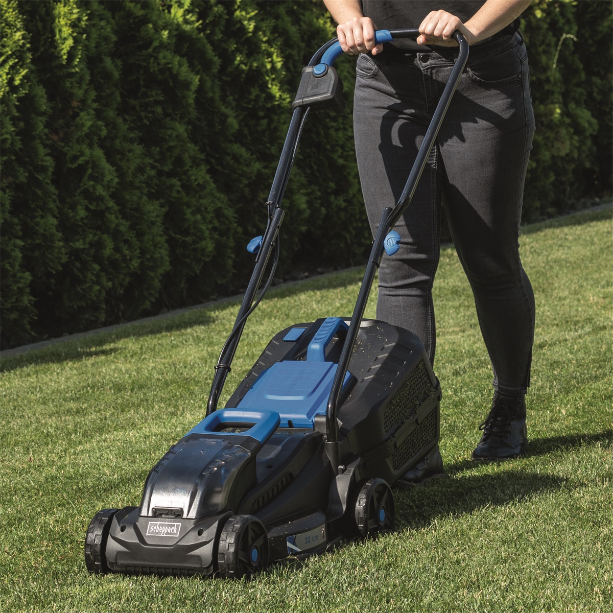 Scheppach BC-MP320-X, akkus fűnyíró indukciós motorral 3 az 1-ben IXES 20 V (akku és töltő nélkül), - Image 3