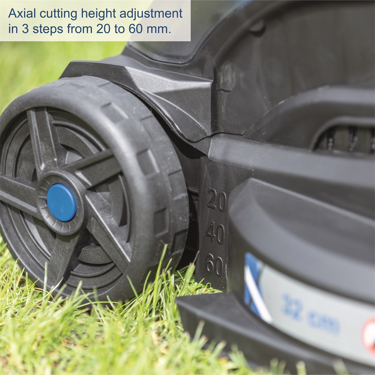 Scheppach BC-MP320-X, akkus fűnyíró indukciós motorral 3 az 1-ben IXES 20 V (akku és töltő nélkül), - Image 4