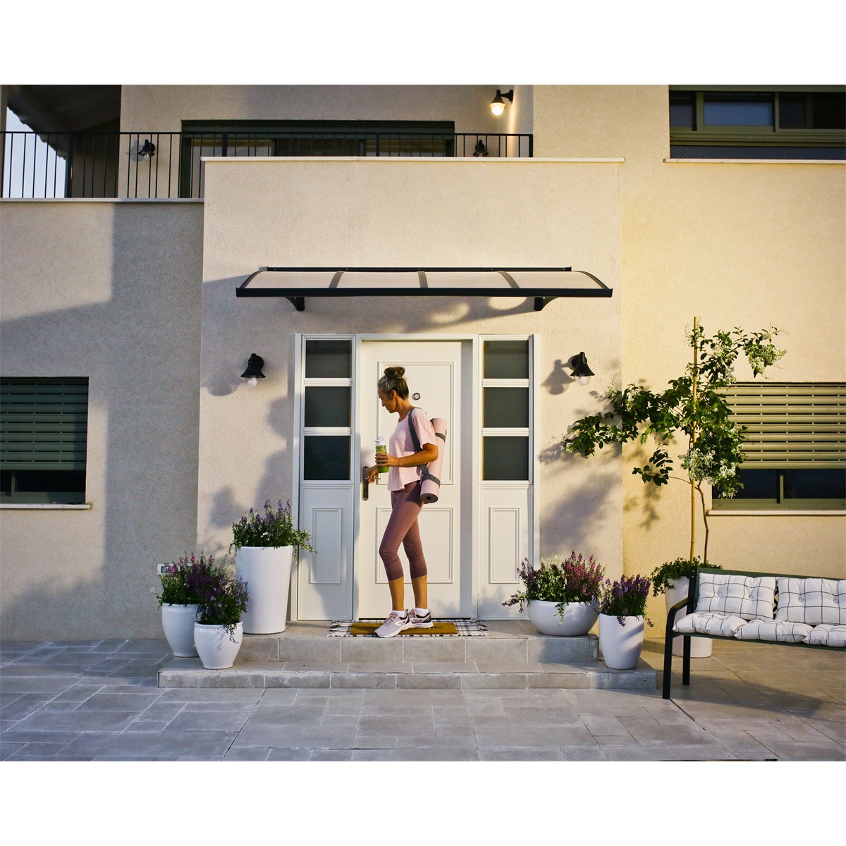 Palram - Canopia Herald 2230 - Bővíthető bejárati előtető, - Image 9