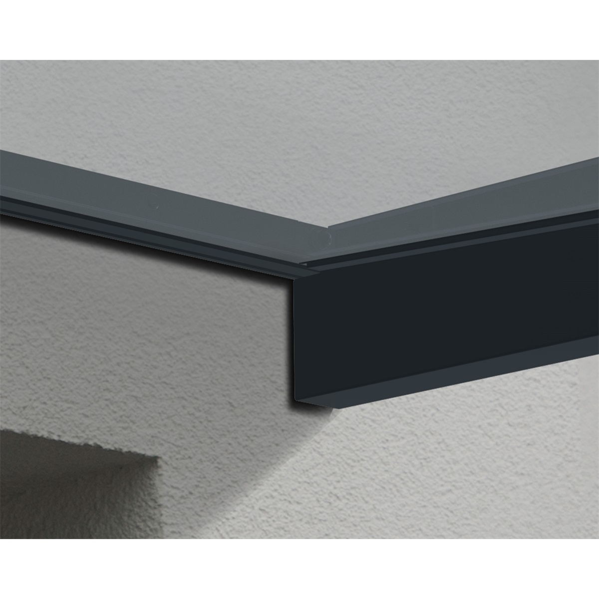 Palram - Canopia Sophia 1600 opal white - modern bejárati előtető, - Image 11