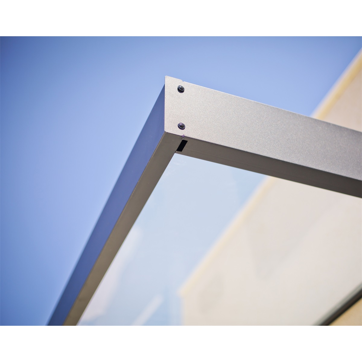 Palram - Canopia Sophia 1600 opal white - modern bejárati előtető, - Image 8