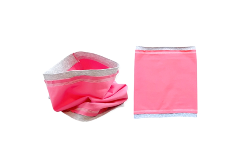 Nyakmelegítő, körsál (lányka) - vékony, korall rózsaszín (egy méret)