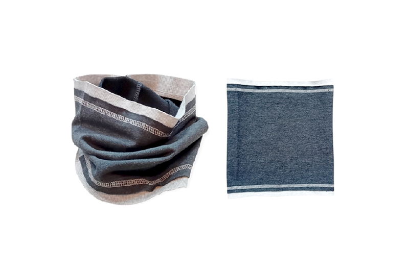 Nyakmelegítő, csősál (lányka) - vékony, szürke (egy méret)