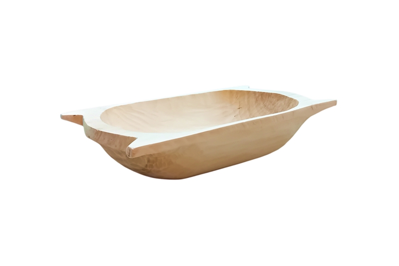 Juharfa teknő (kicsi) - 48x29,5x11,5 cm - natúr